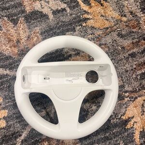 Nintendo Wii Racing Wheel Controller Accessory Mario Kart